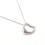 TIFFANY&Co. Necklace Open heart Elsa Peretti Silver925 Silver Women Second hand