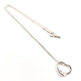 TIFFANY&Co. Necklace Open heart Elsa Peretti Silver925 Silver Women Second hand