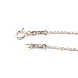 TIFFANY&Co. Necklace Open heart Elsa Peretti Silver925 Silver Women Second hand