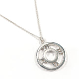 TIFFANY&Co. Necklace Atlas Open Medallion Silver925 Silver unisex Second hand