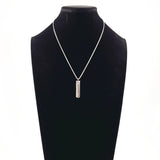 TIFFANY&Co. Necklace 1837 Bar Pendant Silver925 Silver unisex Second hand