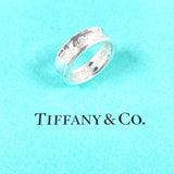 TIFFANY&Co. Ring 1837 Medium Silver925 #US 7 Silver mens Second hand