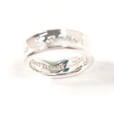 TIFFANY&Co. Ring 1837 Medium Silver925 #US 7 Silver mens Second hand