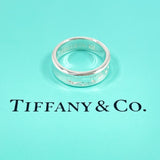 TIFFANY&Co. Ring 1837 Medium Silver925 #US 7 Silver mens Second hand