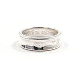 TIFFANY&Co. Ring 1837 Medium Silver925 #US 7 Silver mens Second hand