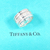TIFFANY&Co. Ring Atlas Silver925 #US 8 3/4 Silver mens Second hand
