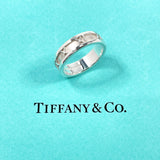 TIFFANY&Co. Ring Atlas Silver925 #US 8 1/4 Silver mens Second hand