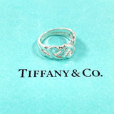 TIFFANY&Co. Ring Triple rubbing heart Paloma Picasso Silver925 #US 5 Silver Women Second hand