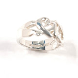 TIFFANY&Co. Ring Triple rubbing heart Paloma Picasso Silver925 #US 5 Silver Women Second hand