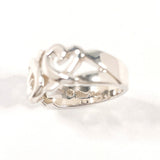 TIFFANY&Co. Ring Triple rubbing heart Paloma Picasso Silver925 #US 5 Silver Women Second hand