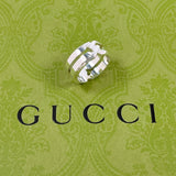 GUCCI Ring Knot infinity Silver925 #US 8 3/4 Silver mens Second hand