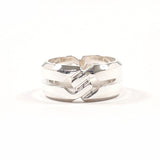 GUCCI Ring Knot infinity Silver925 #US 8 3/4 Silver mens Second hand