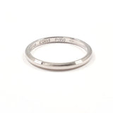 CARTIER Ring Damour Wedding Ring Pt950Platinum #US 4 3/4 Silver Women Second hand