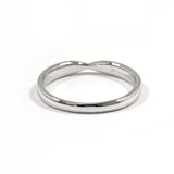 TIFFANY&Co. Ring Wedding Band Ring harmony Pt950Platinum #US 7 Silver unisex Second hand