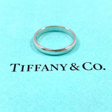 TIFFANY&Co. Ring Notes Pt950Platinum #US 6 1/2 Silver Women Second hand