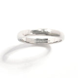 TIFFANY&Co. Ring Notes Pt950Platinum #US 6 1/2 Silver Women Second hand