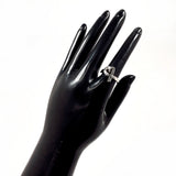 TIFFANY&Co. Ring Loving heart Paloma Picasso Silver925 #US 4 3/4 Silver Women Second hand