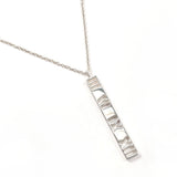 TIFFANY&Co. Necklace Atlas bar Silver925 Silver unisex Second hand