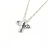 TIFFANY&Co. Necklace Bird cross Elsa Peretti Silver925 Silver Women Second hand