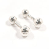 TIFFANY&Co. cuffs Hardware ball Cufflinks Silver925 Silver mens Second hand