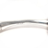 GUCCI earring Bamboo hoop Silver925 Silver Women Second hand