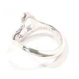 TIFFANY&Co. Ring Open heart Elsa Peretti Silver925 #US 4 1/2 Silver Women Second hand