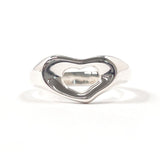 TIFFANY&Co. Ring Open heart Elsa Peretti Silver925 #US 5 1/2 Silver Women Second hand