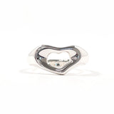 TIFFANY&Co. Ring Open heart Elsa Peretti Silver925 #US 5 1/2 Silver Women Second hand