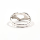 TIFFANY&Co. Ring Open heart Elsa Peretti Silver925 #US 5 1/2 Silver Women Second hand