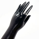 TIFFANY&Co. Ring Open heart Elsa Peretti Silver925 #US 5 1/2 Silver Women Second hand