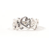 TIFFANY&Co. Ring Triple rubbing heart Paloma Picasso Silver925 #US 5 1/4 Silver Women Second hand