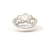 TIFFANY&Co. Ring Triple rubbing heart Paloma Picasso Silver925 #US 5 1/4 Silver Women Second hand