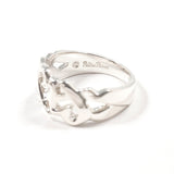 TIFFANY&Co. Ring Triple rubbing heart Paloma Picasso Silver925 #US 5 1/4 Silver Women Second hand
