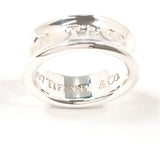 TIFFANY&Co. Ring 1837 Medium Silver925 #US 5 1/4 Silver Women Second hand