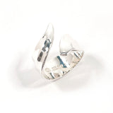 Georg Jensen Ring vintage Silver925 #US 6 1/2 Silver unisex Second hand