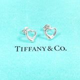 TIFFANY&Co. earring Open heart Elsa Peretti Silver925 Silver Women Second hand