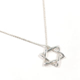 TIFFANY&Co. Necklace Star of david Elsa Peretti Silver925 Silver Women Second hand