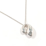 TIFFANY&Co. Necklace Double teardrop Elsa Peretti Silver925 Silver Women Second hand