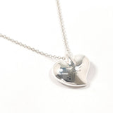 TIFFANY&Co. Necklace Curved heart Elsa Peretti Silver925 Silver Women Second hand
