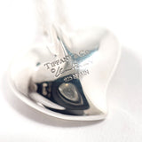 TIFFANY&Co. Necklace Curved heart Elsa Peretti Silver925 Silver Women Second hand