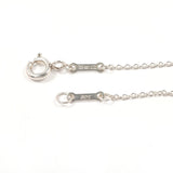 TIFFANY&Co. Necklace Curved heart Elsa Peretti Silver925 Silver Women Second hand