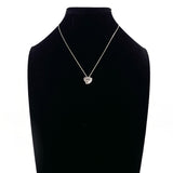 TIFFANY&Co. Necklace Curved heart Elsa Peretti Silver925 Silver Women Second hand