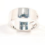 GUCCI Ring Branded Cutout G Silver925 #US 7 3/4 Silver mens Second hand