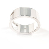 GUCCI Ring Branded Cutout G Silver925 #US 7 3/4 Silver mens Second hand