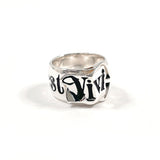 Vivienne Westwood Ring belt Silver925 #US 5 3/4 Silver Silver Women Second hand