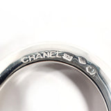 CHANEL Ring Logo vintage Silver925 #US 6 1/4 Silver Women Second hand