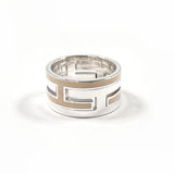 HERMES Ring Move ash Silver925 #US 5 1/4 Silver Silver Women Second hand