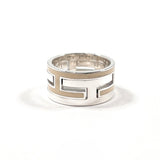 HERMES Ring Move ash Silver925 #US 5 1/4 Silver Silver Women Second hand