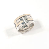 HERMES Ring Move ash Silver925 #US 5 1/4 Silver Silver Women Second hand
