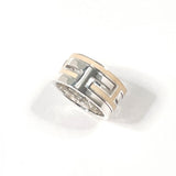 HERMES Ring Move ash Silver925 #US 5 1/4 Silver Silver Women Second hand